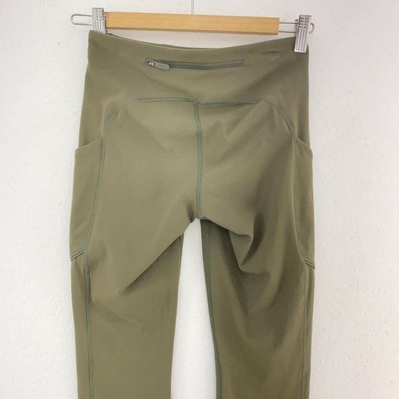LULULEMON Green Legging With Side Pockets - Picture 5 of 6
